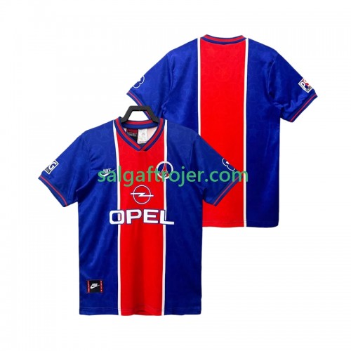Paris Saint-Germain PSG 1995 Fodboldtrøjer Retro Hjemmebanesæt 1996 Kort ærmer Paris Saint-Germain PSG 1995 Fodboldtrøjer Retro Hjemmebanesæt 1996 Kort ærmer